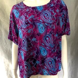EAGLE RAY TRADERS | Batik Short sleeve Blouse